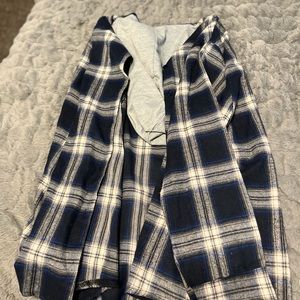 Hooded flannel